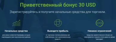 Открытие счета на Форекс с бонусами